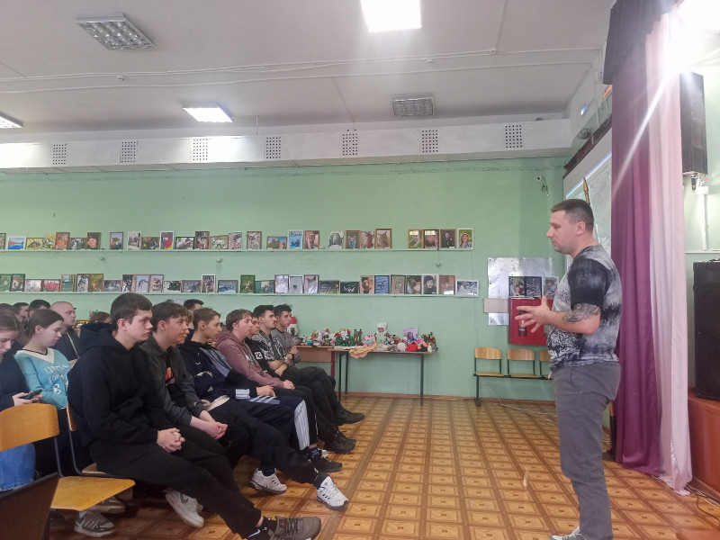 Встреча с сотрудниками в/ч 3679 г. Удомля - Бологовский колледж