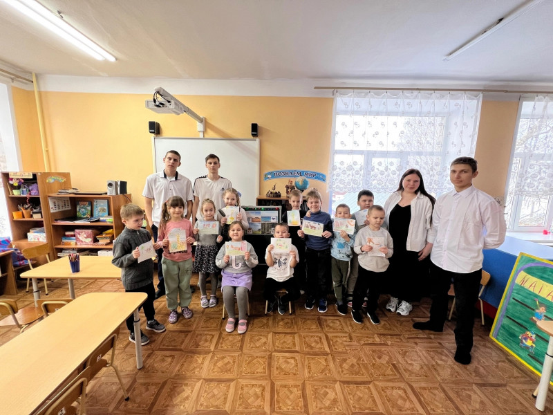 ГБПОУ "Бологовский колледж"  посетил воспитанников МБДОУ Детский сад №3 "Сказка". - Бологовский колледж